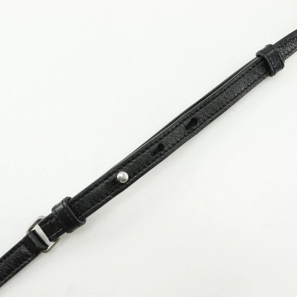 SAINT LAURENT PARIS Sacosh Shoulder Bag 581697 1GE0E 1000 NERO black leath - Picture 7 of 12